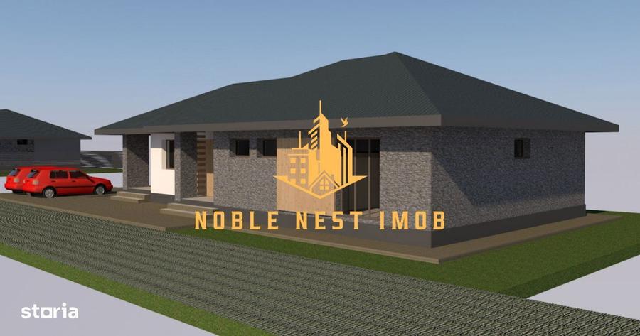 Casa parter 100 mp 4 camere proiect nou, Platou Prundu - 3