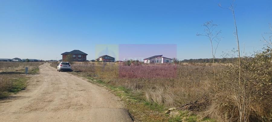 Sabareni, teren rezidential 6290 mp, cu 52m FS, utilitati in apropiere - 2