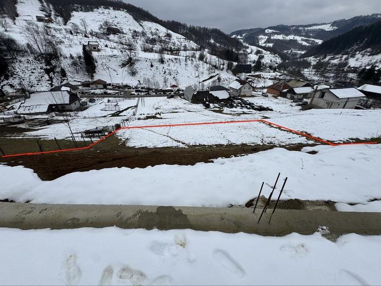 Teren 1200 mp + Proiect Casa (Radier finalizat)+ materialele incluse. - 4