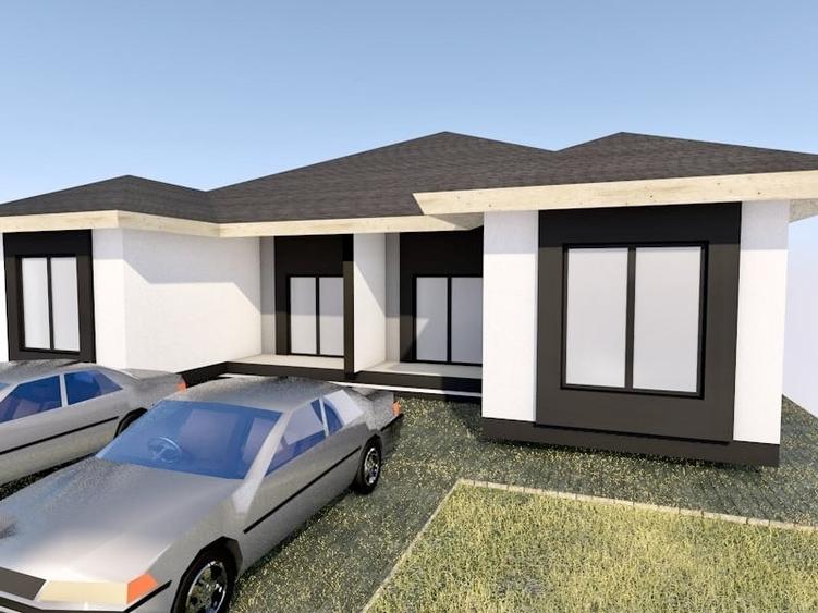 Duplex modern 3 camere, 90 mp utili, 340 mp teren - Sanandrei - 9