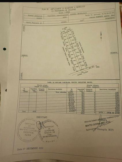teren de vanzare ilfov domnesti - 1