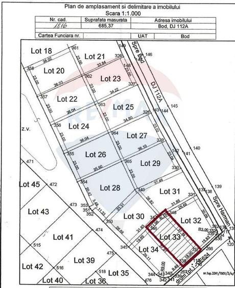 Lot de casă 685 mp I Poiana Crăițelor I Bod - 6