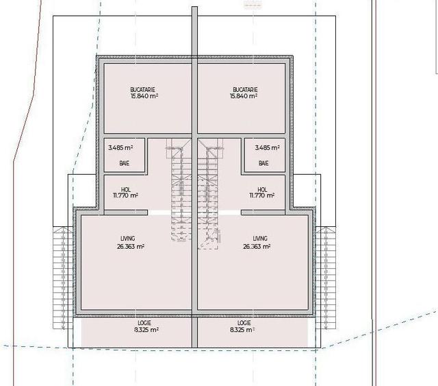 Teren intravilan 709mp autorizat pentru duplex | Borhanci - 6