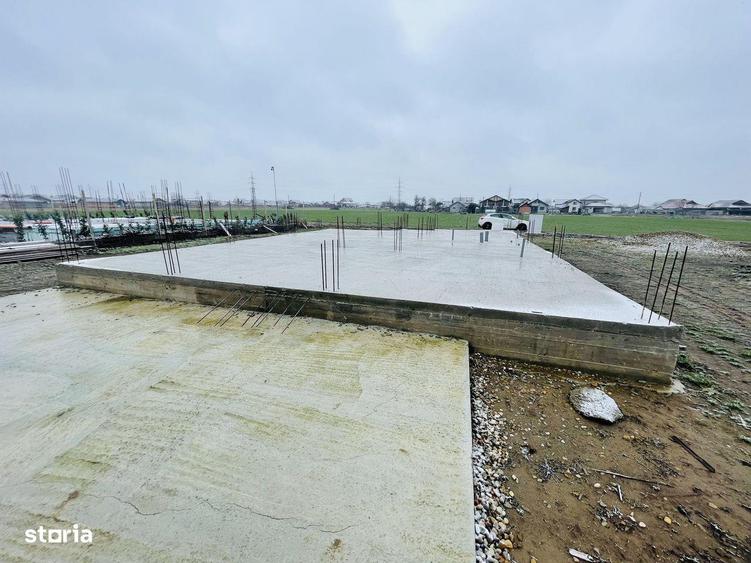 Teren intravilan cu fundatie ridicata (plan P) - 4