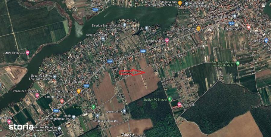 8.500 mp cu deschidere la padure, dubla deschidere Snagov Ghermanesti - 6