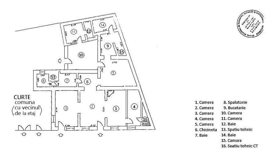 Parter casa 146mp 7 camere acces din Bulevadul Marasesti comercial - 3