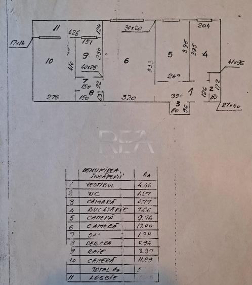 3 camere Obor decomandat, metrou, 60 mp, anvelopat - 1