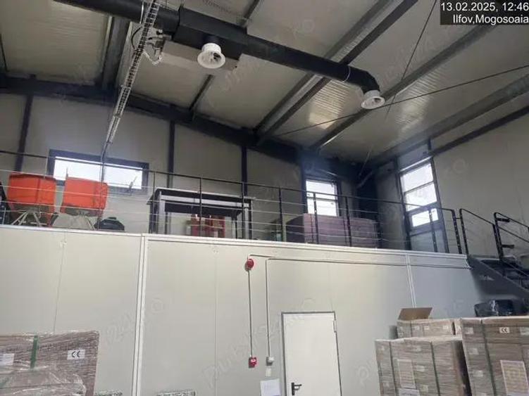 600mp Hala spatiu de depozitare productie + rafturi. Centura Bucuresti - direct proprietar - 2