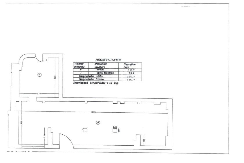 Spațiu comercial, de 137 mp, în Centrul Civic