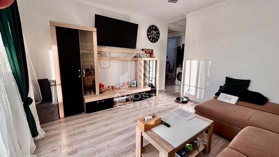 Apartament cu 3 camere decomandat, mobilat în Braytim