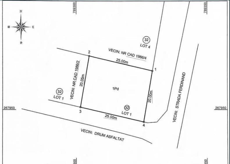 Teren JUPITERstr FERDINAND col? cu st CAROL-vedere la mare de la et 1 - 2