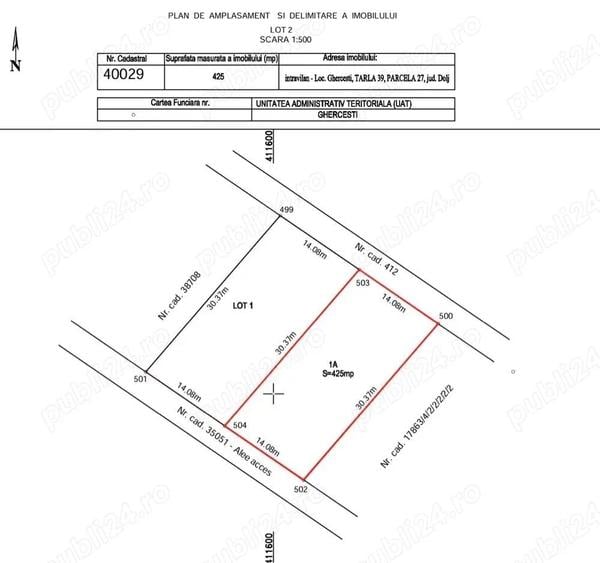 Inchiriez teren 425 mp intravilan str Aviatorilor in spatele Aeroportului International Craiova - 2