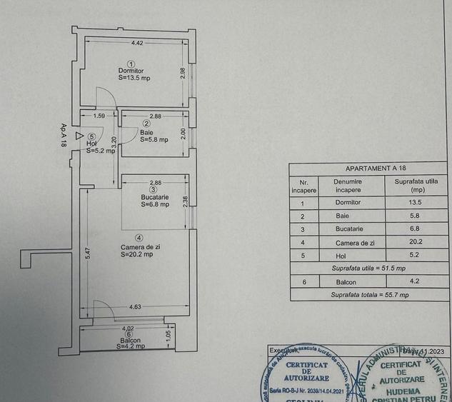 Apartament 2 camere-Complexul Stundetesc-imobil 2023 - 8