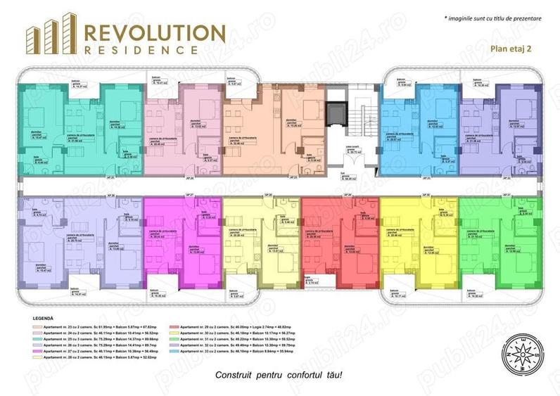 COMISION 0% - Ap. 2 camere - str. Lupului nr 10, Baia Mare - 5