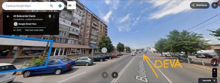 Spa?iu comercial Hunedoara de inchiriat M5 Dacia 37 vis a vis de Profi Super - 3