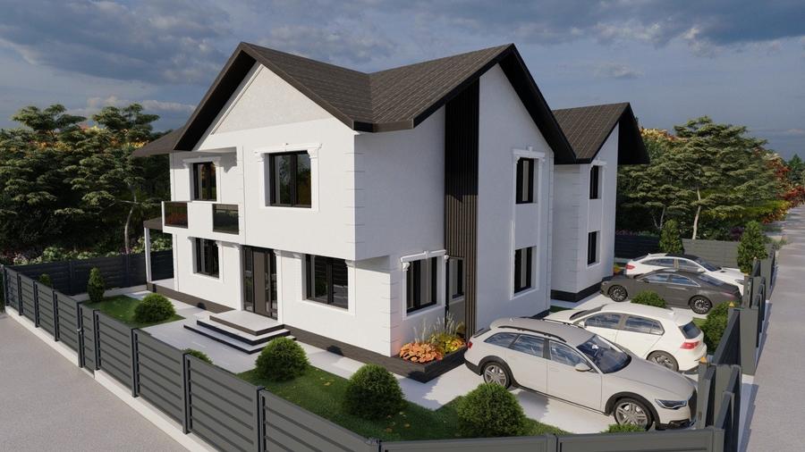 VILĂ PREMIUM – 5 CAMERE – INCĂLZIRE ÎN PARDOSEALĂ – DORMITOR LA PARTER – TEREN - 3