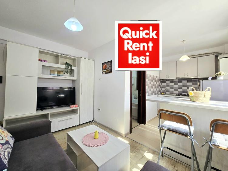 Centru Mitropolie- Palas Campus Apartament 2Camere Open Space Bloc Nou - 4