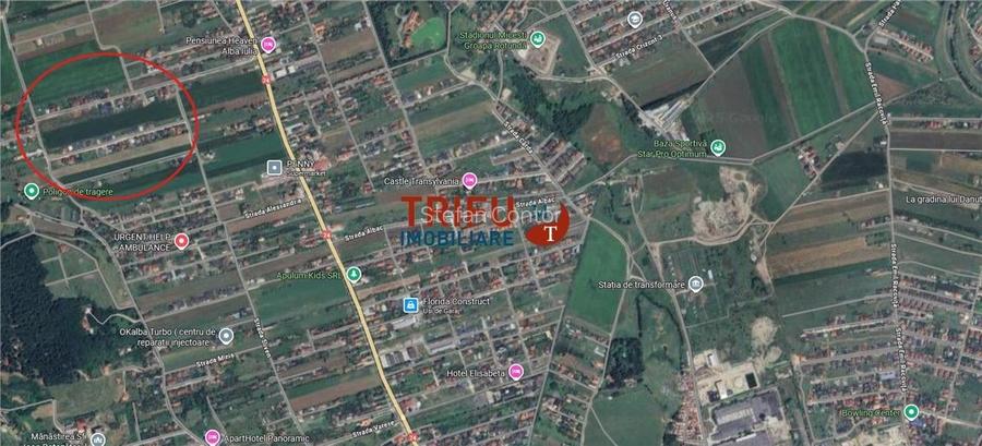 Teren de vânzare 550 mp cu autorizație de construcție Teren de vânzare 550 mp cu autorizație de construcție