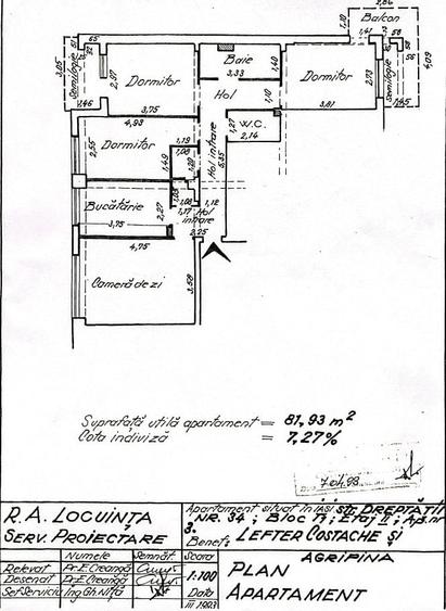Apartament 4 camere in zona Dacia - 10