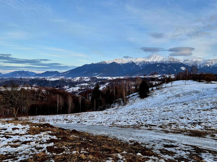 Teren cu priveliste deosebita /muntii Bucegi,in sat Pestera/Moeciu zona La Odai - 6