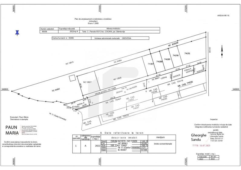 Refugiu la marginea padurii — 2822 mp de liniste in Cocani. - 10