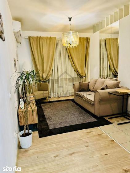 Apartament cu 2 camere semidecomandat, mobilat în Dorobanți