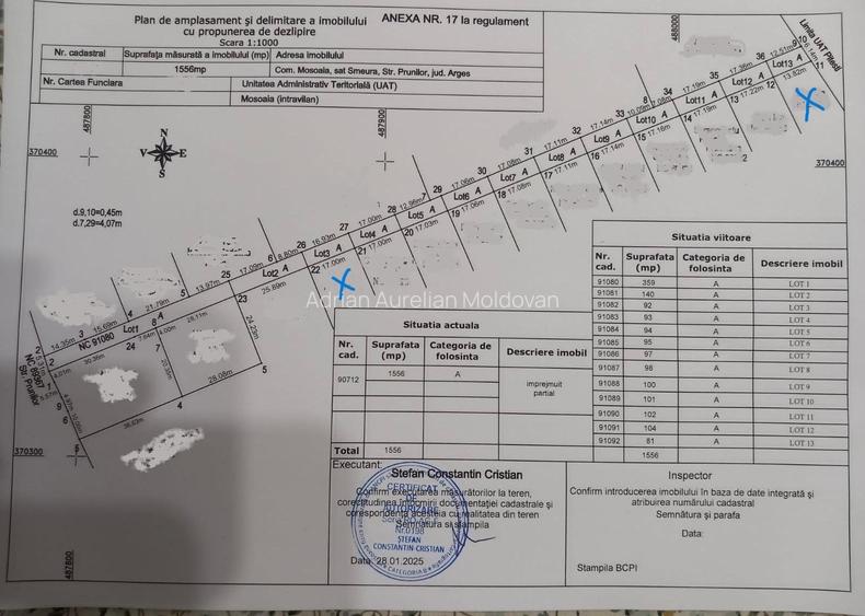 Teren intravilan S= 825 mp, Smeura-Prunilor - idealimob.ro