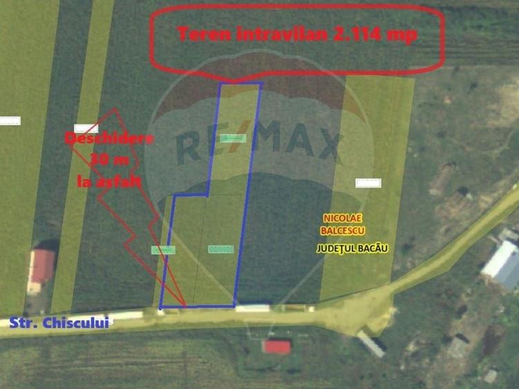 Teren intravilan de vanzare - Nicolae Balcescu, jud. Bacau - 6