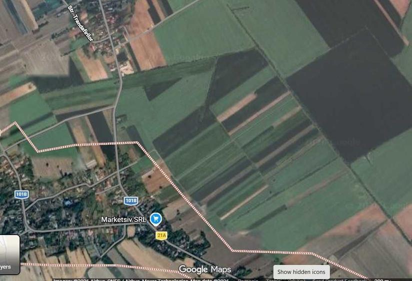 Teren Intravilan Ilfov comuna Nuci / Loturi 530 mp /Curent/Asfalt - 1