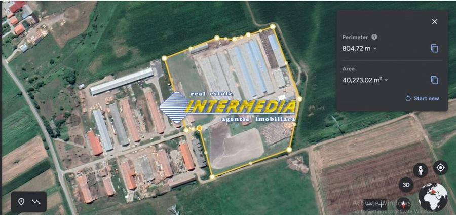 Casă individuală cu 20 camere cu Teren 35000 Mp în Pianu