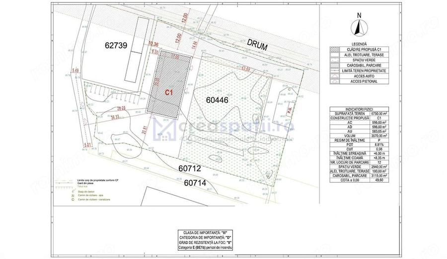 Spațiu comercial, de 583 mp, în Lețcani
