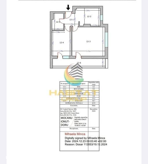 2 camere Brancoveanu Grand Arena Mutare Imediata Comision 0 - 8