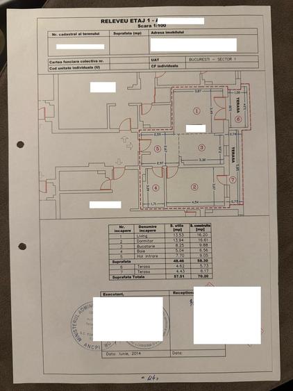 2 camere mobilat, utilat Sisesti, bloc 2014 ,et1/4 - 12