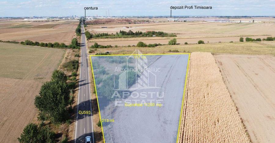 Teren Servicii, Sport si Agrement, 11200 mp, langa centur...