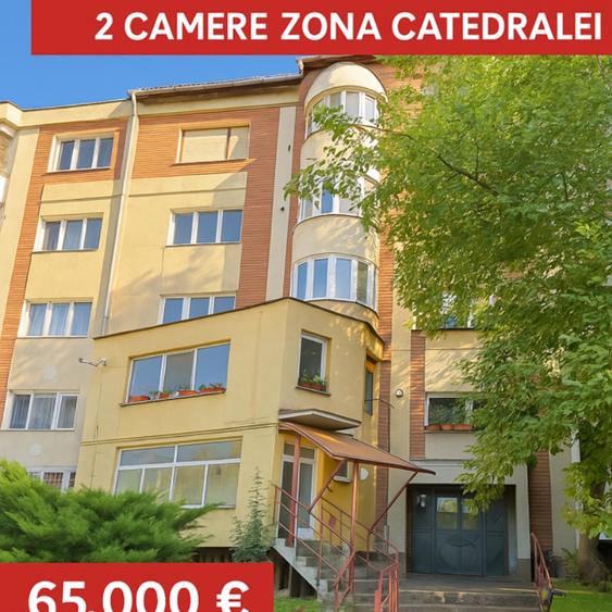 REPUBLICII zona CATEDRALEI 2camere decomandate, etaj4-acoperis! - 1