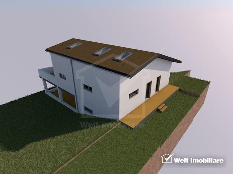 Proiect autorizatie casa P+1, teren 1000 mp, Salicea - 3