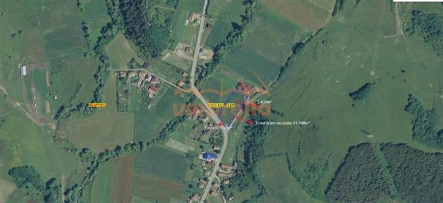 Teren de vanzare teren extravilan 2.400/?/15 /? Panticeu ! - 1