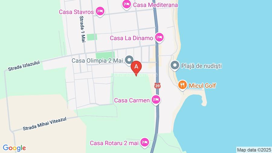 2 mai, teren perfect pentru casa la mare!