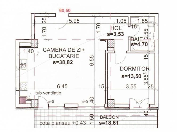 Apartament 2 camere de vanzare in Andrei Muresanu, Cluj Napoca - 5