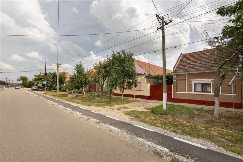 Teren mare cu 2 case si front la 2 strazi in Tamaseu - 47