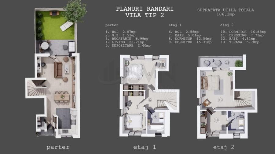REV2004478 Vila insiruita cu 3 dormitoare Pipera - 6