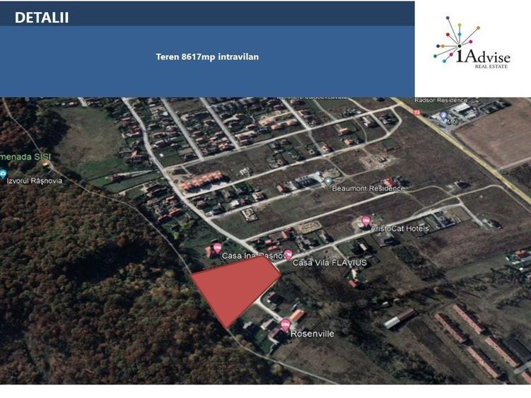Teren superb Rasnov str Izvorului Cartierul Primaverii - 1