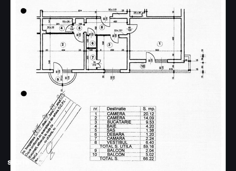 Apartament cu 2 camere decomandat, Soseaua Salaj - 7
