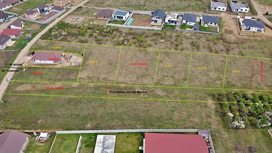 Terenuri de Vanzare in Paleu cu PUZ Aprobat (Str. Toamnei) + Certificat de Urbanism - 2