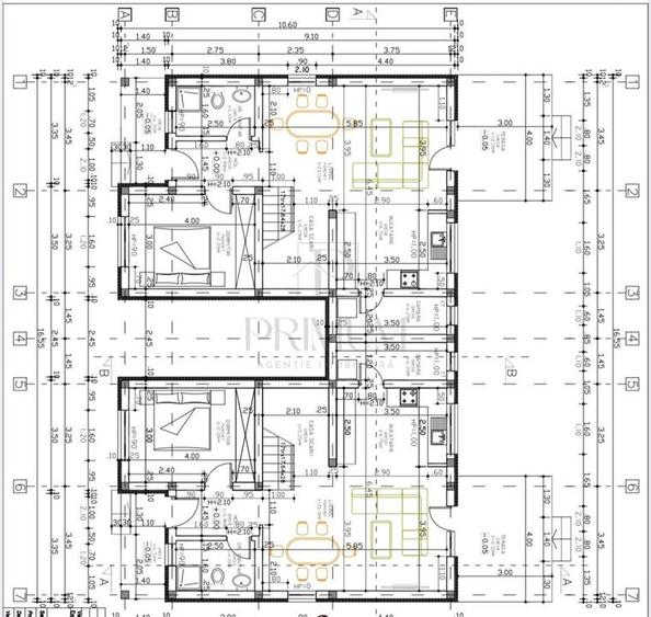 Duplex despartit prin camera tehnica - finalizat - teren 365 mp - 6