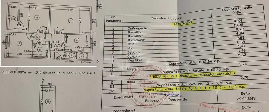 Apartament 3 camere renovat Brancoveanu - 7