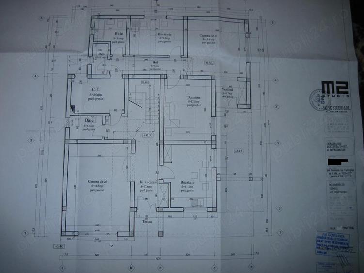Casa P+1 Bifamiliala (Duplex), Techirghiol, 189mp utili, 508mp teren, materiale premium - 6