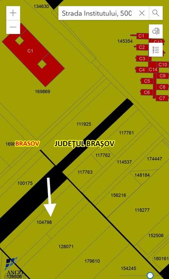 11.700 mp Intravilan Rezidential Bartolomeu-Institutului, zona Avantgarden, BV - 1