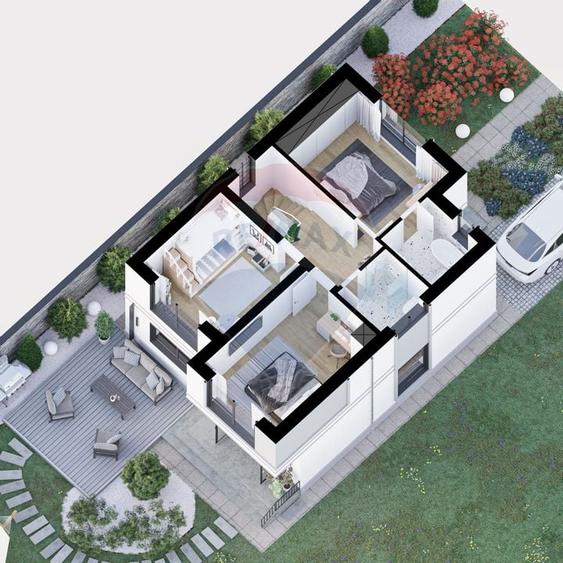 VILA JOY - Casa individuala noua, 4 camere, teren de 430 mp - 4