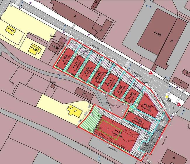 Parcele de teren reglementate prin PUZ Targu Jiu, Str. Aleea Islaz - 1